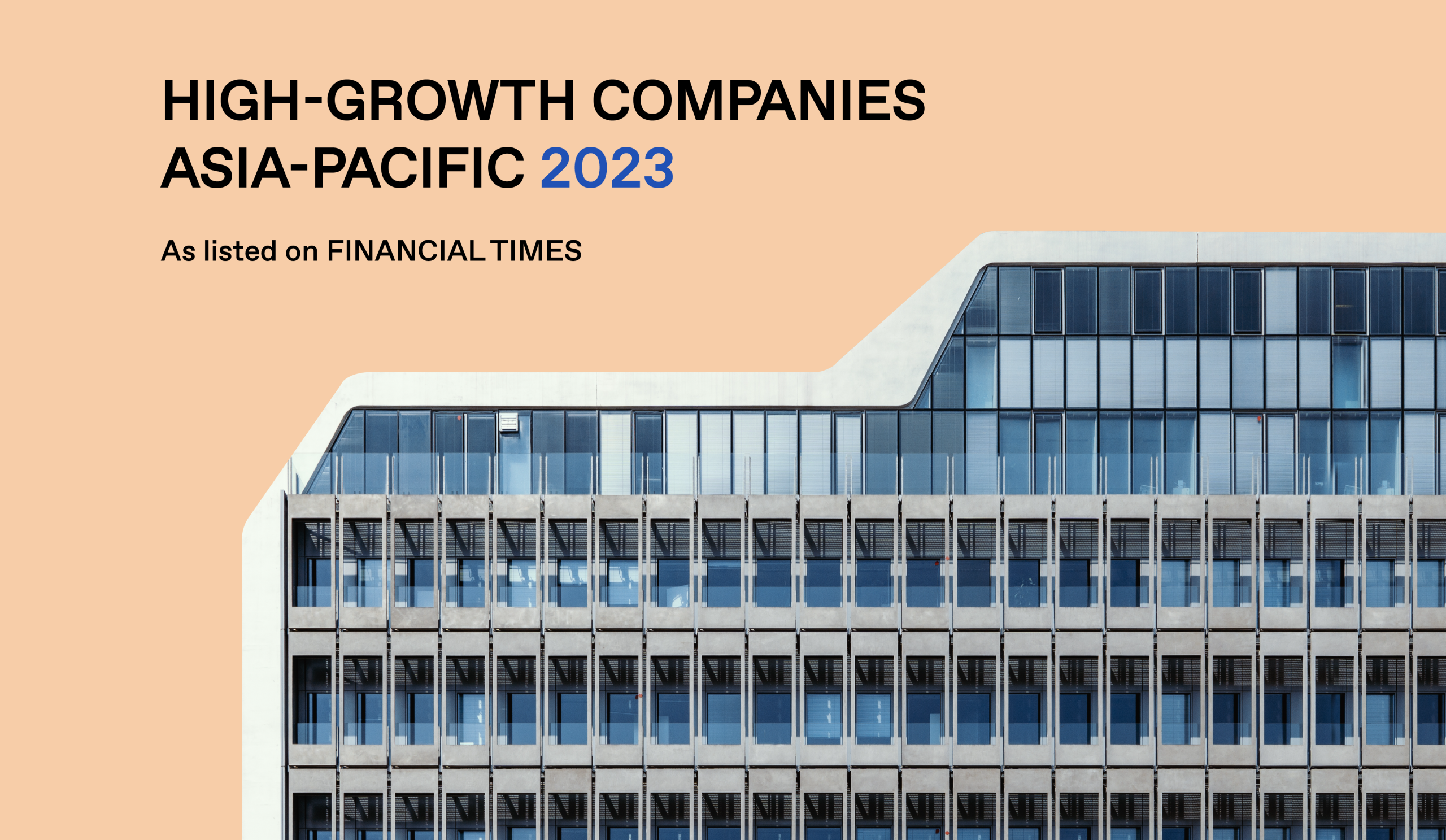 Handshakes Ranked Top 100 High-Growth Companies Asia-Pacific 2023