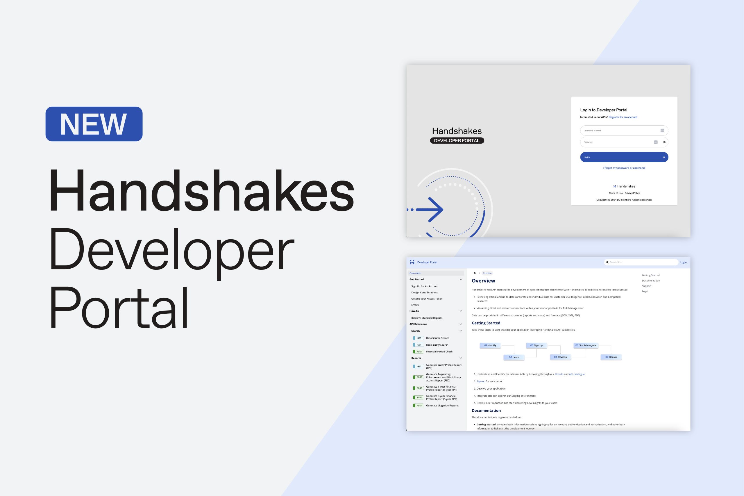 Handshakes Developer Portal