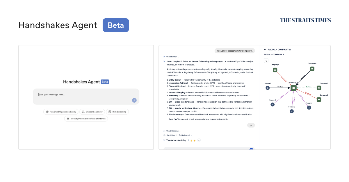 Handshakes Launches AI Agent to Transform Corporate Due Diligence and Investigation