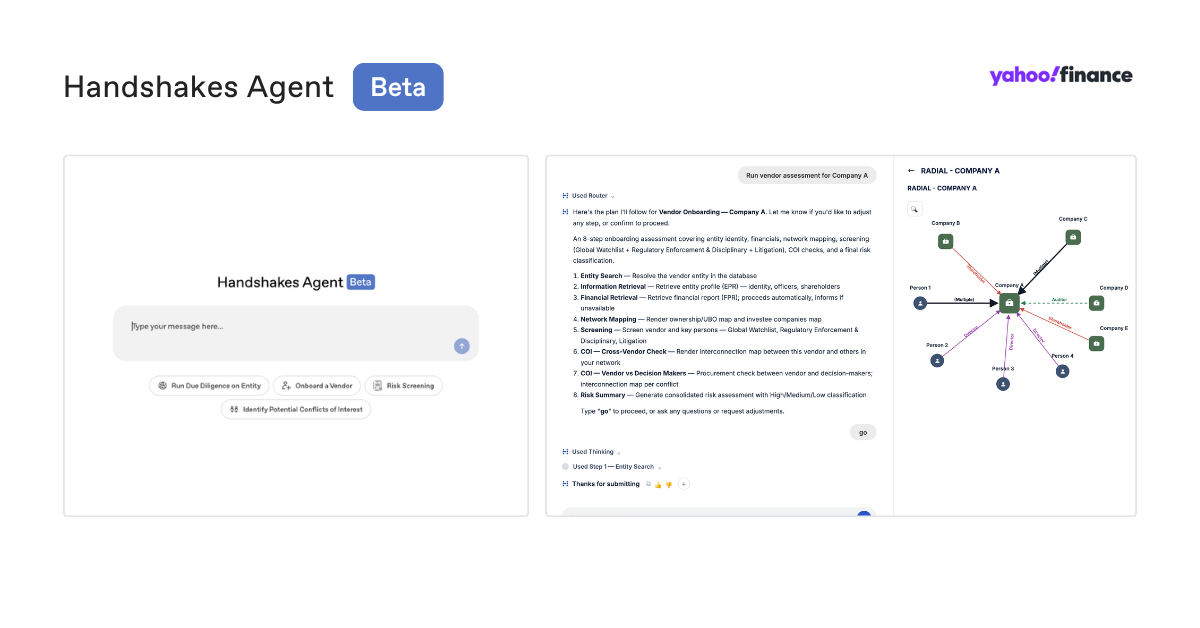 Handshakes Launches AI Agent to Transform Corporate Due Diligence and Investigation